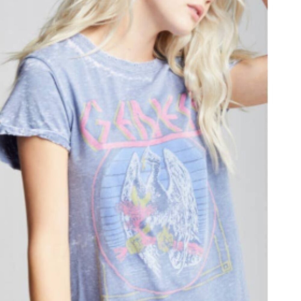 NWT GENESIS VINTAGE RETRO BAND GRAPHIC TEE By Recycled Karma